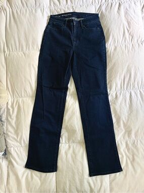 Talbots Flawless Dark Blue Women's High-Waist Barely Boot Cury Fit
